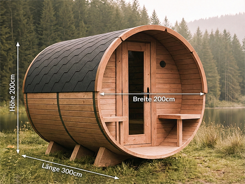 Sauna Luna 3 (300 cm)