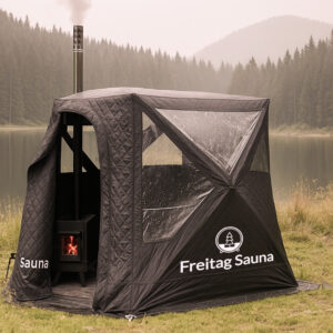 Zelt Sauna